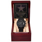 Best Man-Star Of Fame-Metal Chronograph Watch