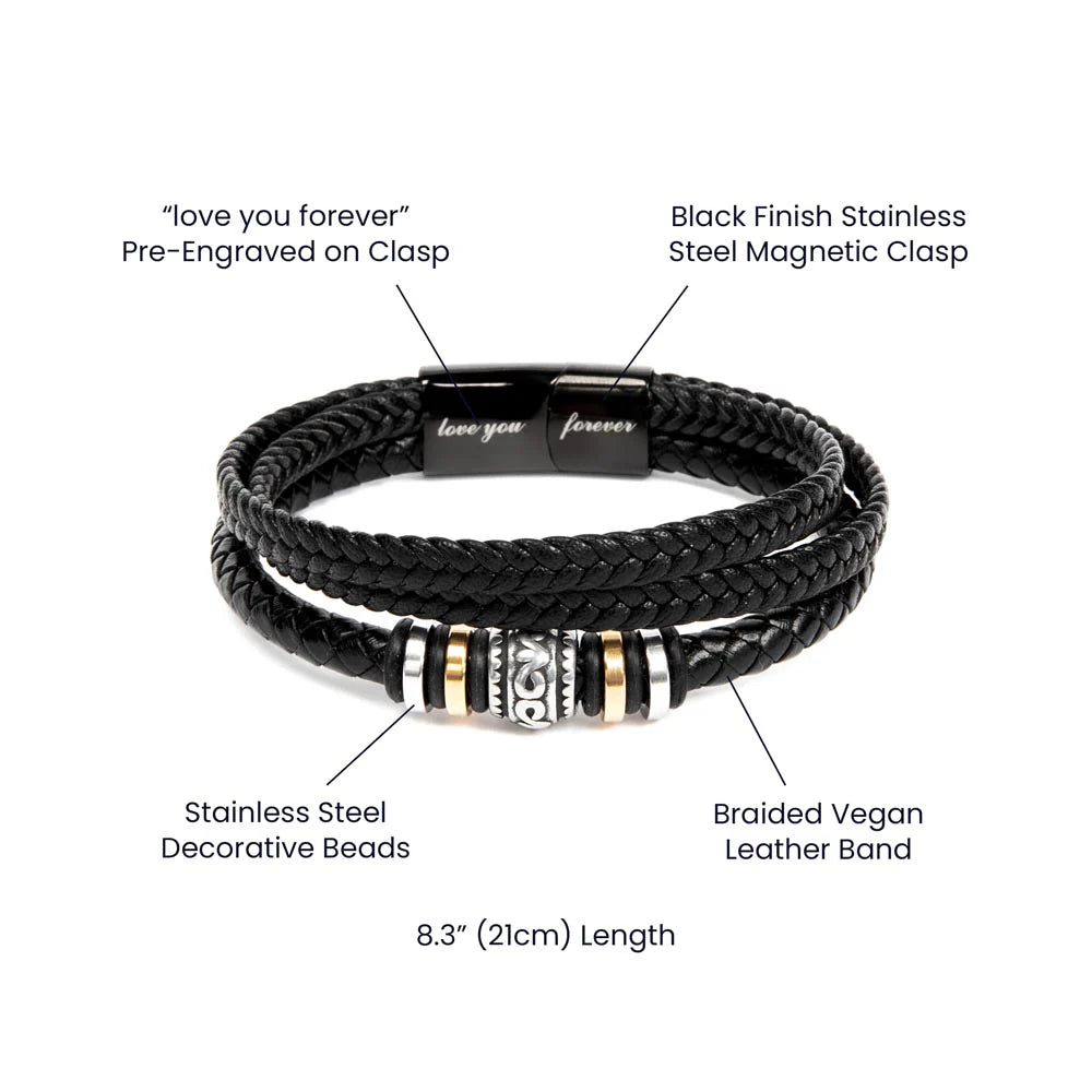 Dad Promise Bracelet Gift