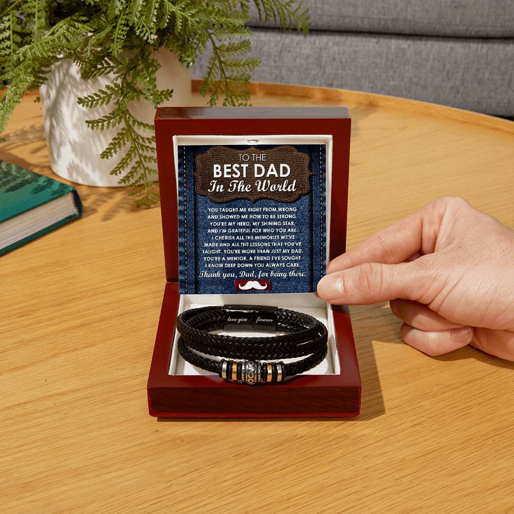 Dad Bracelet Gift - To Be Strong