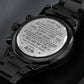 To My Son Gift From Mom, Engraved Watch, Christmas Gift, Graduation Gift For Son, Birthday Gift, I Will Always Carry You In My Heart