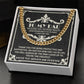 Dad Cuban Link Chain Necklace Gift - A Dad Like You
