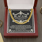 Dad Cuban Link Chain Necklace Gift - A Dad Like You