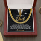 Dad Cuban Link Chain Necklace Gift - Through The Years