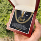Dad Cuban Link Chain Necklace Gift - Through The Years