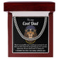 Dad Cuban Link Chain Necklace Gift - Cool Dad