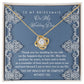 Bridesmaid Gift - Love Knot Necklace - By My Side