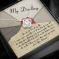 To My Bride - Love Knot Necklace Gift - Each Moment Together