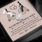 To My Wife - Love Knot  Necklace - I'm Finally Home