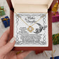 To My Daughter - Love Knot  Necklace - A Special Bond