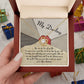 To My Bride - Love Knot Necklace Gift - Each Moment Together