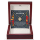 To My Daughter - I'm Here For You Every Step Of The Way - Love Knot Necklace