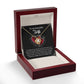 To My Wife - Love Knot  Necklace - My Heart Became Whole