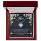 To My Mom, Thank You For Being My Friend - Love Knot Necklace