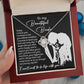 To My Bride - Love Knot Necklace Gift - I Choose You