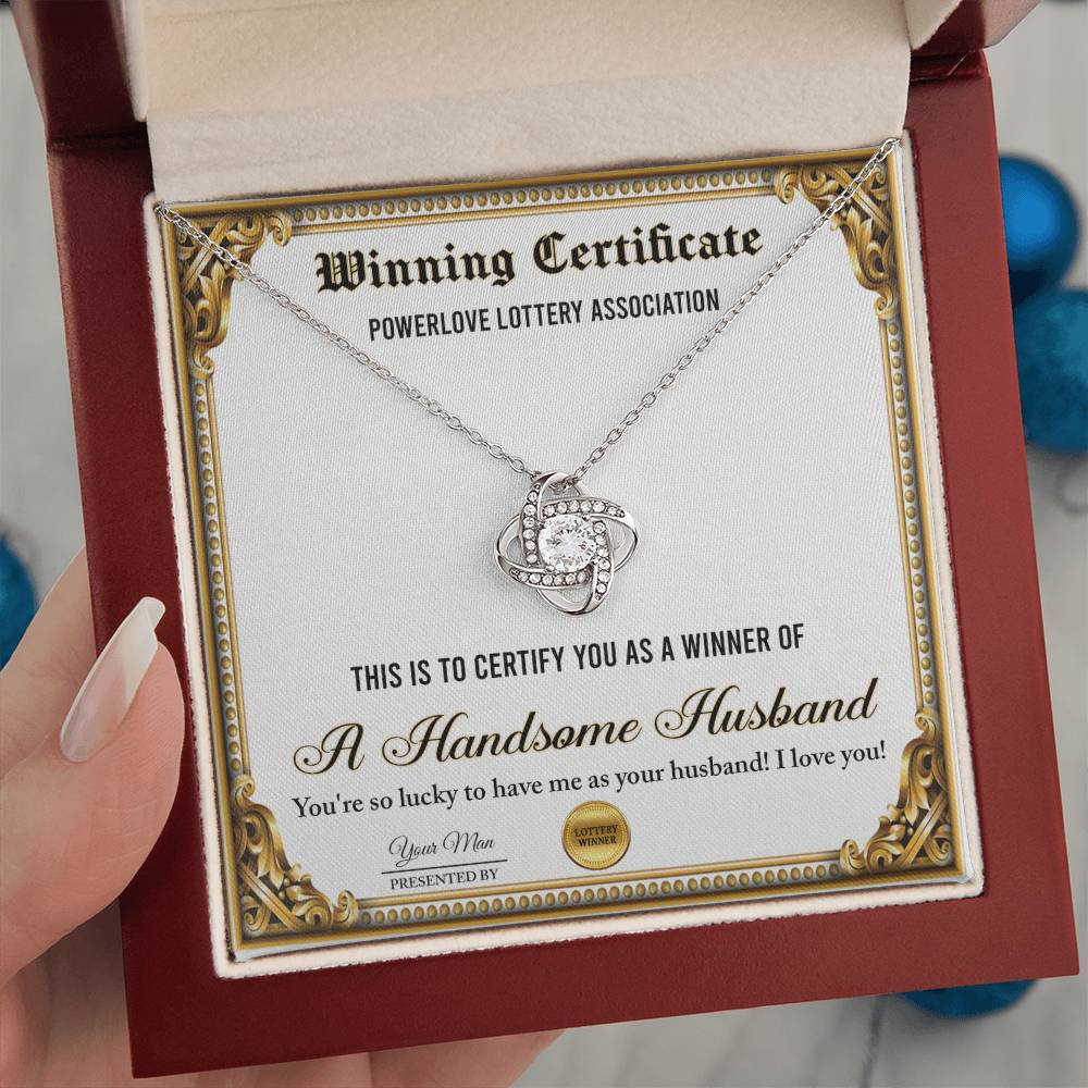 Wife-Winning Certificate