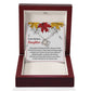 To My Daughter - Fill Your Life With Joy - Love Knot Necklace
