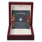 To My Daughter - I'm Here For You Every Step Of The Way - Love Knot Necklace