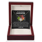 To My Daughter - Everything Is Possible - Love Knot Necklace
