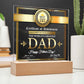 Dad Gift-From Your Loving Child Acrylic Plaque