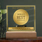 Father-In-Law Gift-Seal Of Excellence-Acrylic Plaque