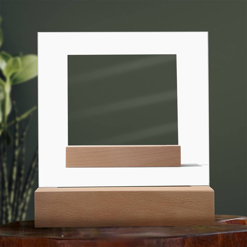 Acrylic Square Plaque Template - May 16 2024