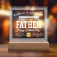 Funny Dad Gift- The Worlds Greatest Farter-Acrylic Plaque