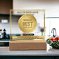 Father-In-Law Gift-Seal Of Excellence-Acrylic Plaque