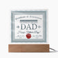 Dad Gift-Certificate Of Achievement Acrylic Plaque