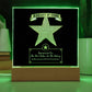 Dad Gift-Galaxy Of Stars Acrylic Plaque