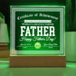 Funny Dad Gift- The Worlds Greatest Farter-Acrylic Plaque