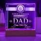 Dad Gift-From Your Loving Child Acrylic Plaque