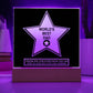 Dad Gift-Worlds Best Dad Desktop Acrylic Plaque Sign