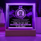 Gift For Dad-Dad Of The Year Acrylic Plaque
