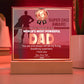 Dad Gift-Super Dad Award Acrylic Plaque