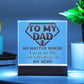Dad Gift-My Hero Acrylic Plaque