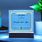 Dad Gift-Award of Excellence-Acrylic Plaque