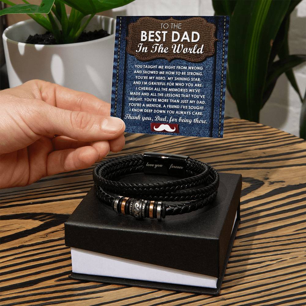 Dad Bracelet Gift - To Be Strong