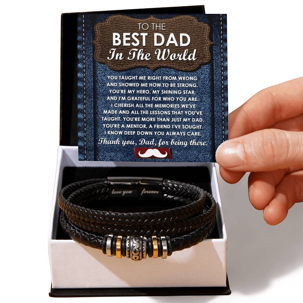 Dad Bracelet Gift - To Be Strong