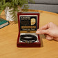 Gift For Dad - Love You Forever Bracelet - You're The Best