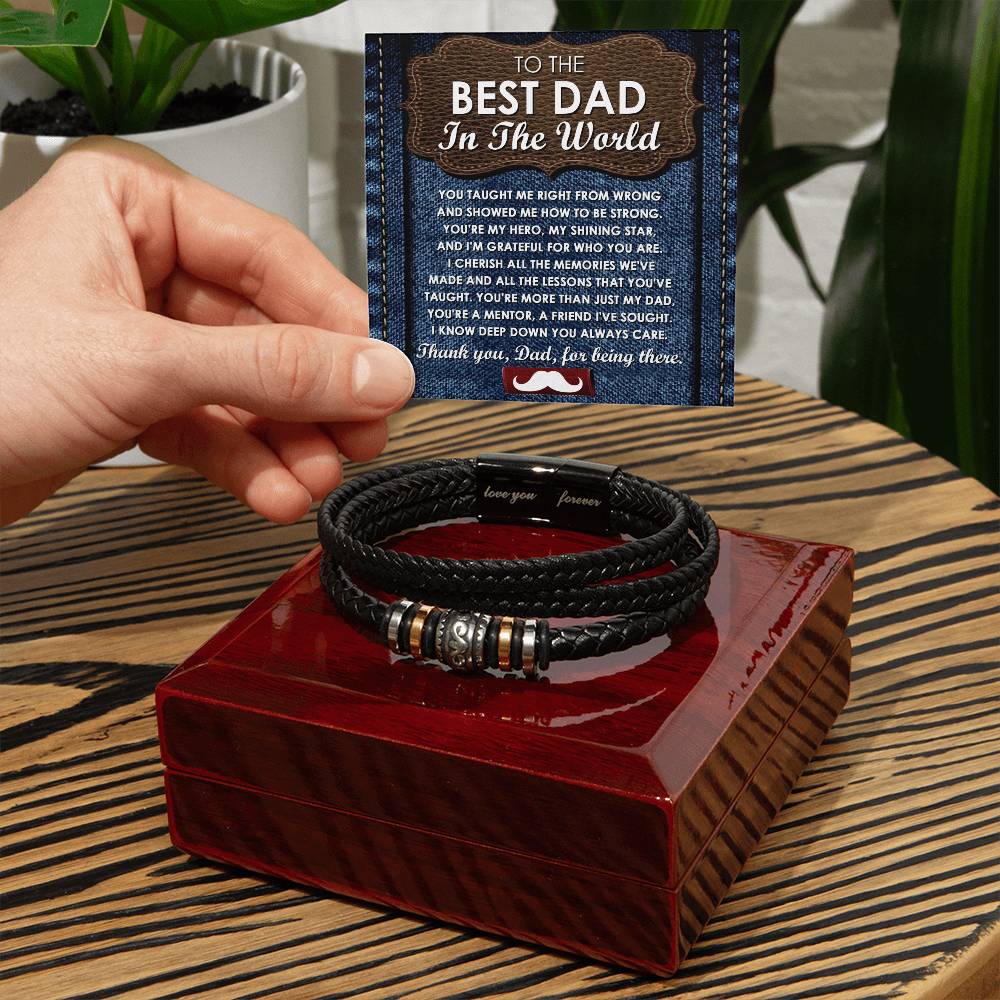 Dad Bracelet Gift - To Be Strong