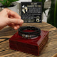 Daddy To Be Mens Braided "Love You Forever" Bracelet - I Feel You Around