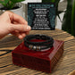 Gift For Dad - Love You Forever Bracelet - Never Giving Up