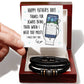 Gift For Dad - Love You Forever Bracelet - Dads Taxi
