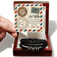 Gift For Dad - Love You Forever Bracelet - Generous Bank