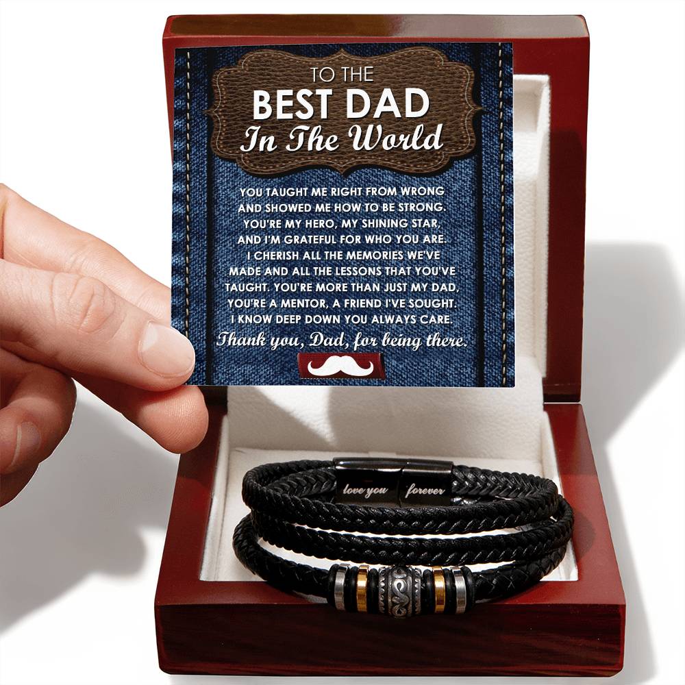 Dad Bracelet Gift - To Be Strong