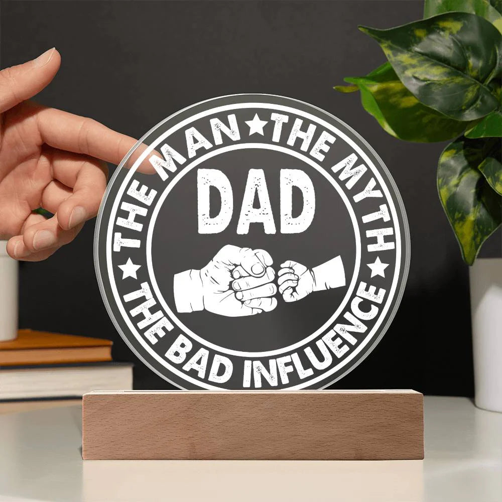 Dad Gift-The Man Acrylic Plaque