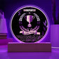 Funny Dad Gift-Dad The Joke Champion Acrylic Plaque