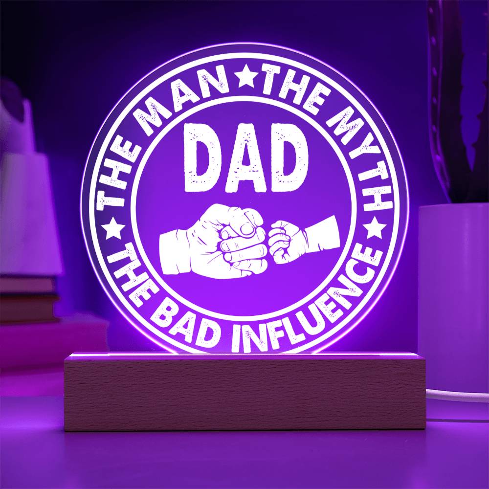 Dad Gift-The Man Acrylic Plaque