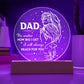 Dad Gift-Reach For You Acrylic Plaque
