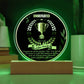 Funny Dad Gift-Dad The Joke Champion Acrylic Plaque
